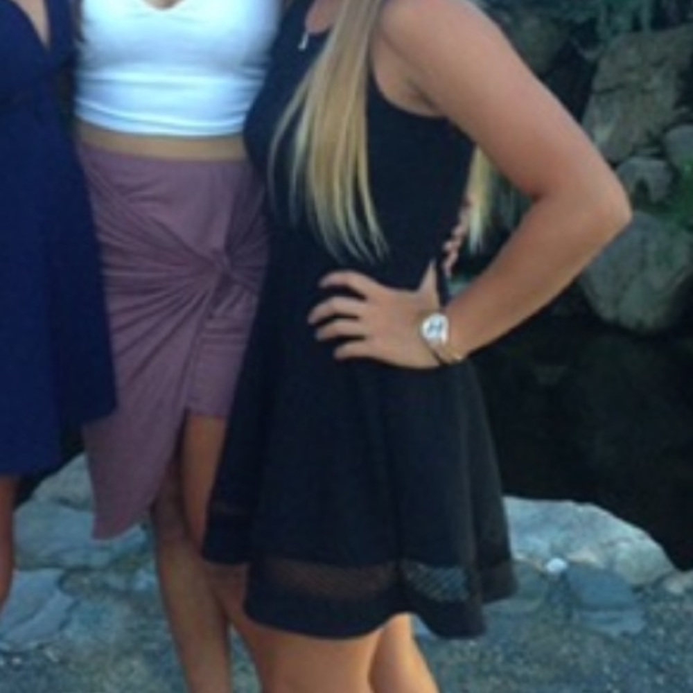 BLACK RUE 21 FIT FLARE DRESS